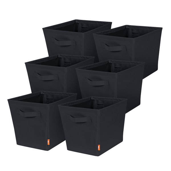 Neatfreak 6 Pack 10 In X 12 99, Small Fabric Storage Bins For Shelves