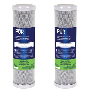 PUR Carbon Block Under Sink Replacement Filter - 2-Pack