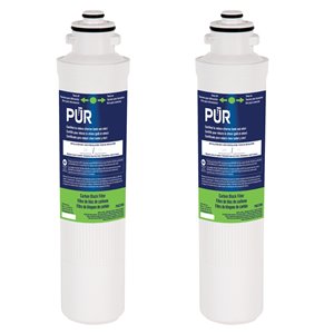 PUR Under Sink Replacement Filter With Carbon Block - 2-Pack