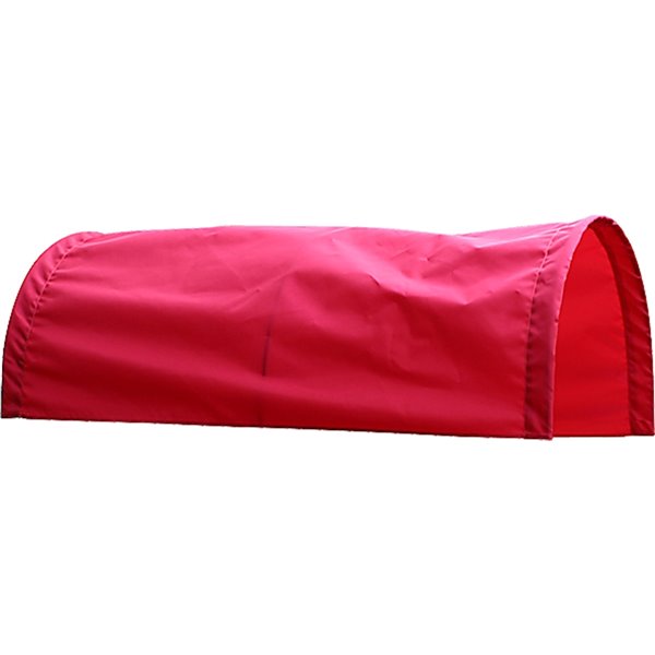 Auvent rouge pour chariot de 16 po x 34 po par Millside