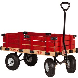 Chariot classique pour enfants 20 po x 38 po par Millside