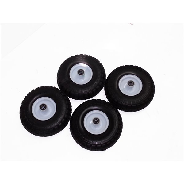 Millside 10-in Pneumatic Wheels, Set of 4