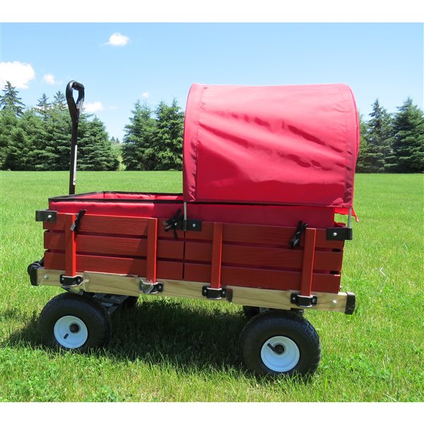 Millside Classic Wagon with Water-Repellent Half Canopy