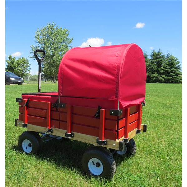 Millside Classic Wagon with Water-Repellent Half Canopy