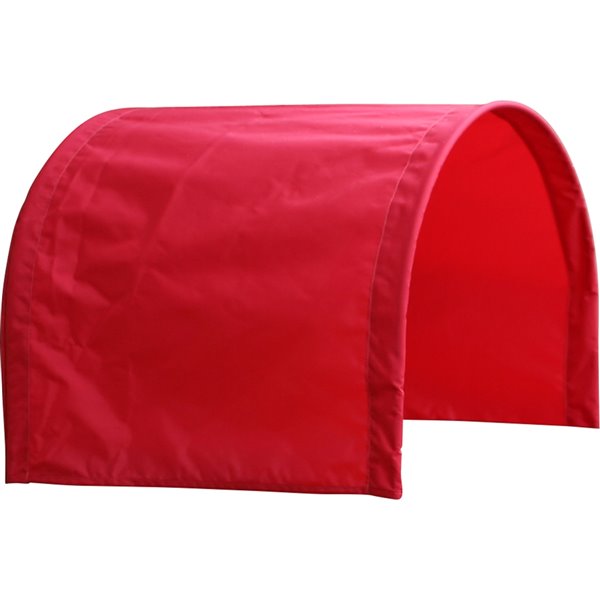 Image of Millside | Half Red Canopy For 20-In X 38-In Wagon | Rona