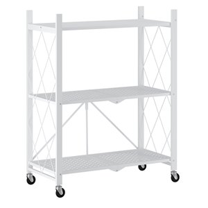 Étagère utilitaire en métal à 5 niveaux 27.95-in p. x 13.39-in l. x 35.43-in h. par WHI