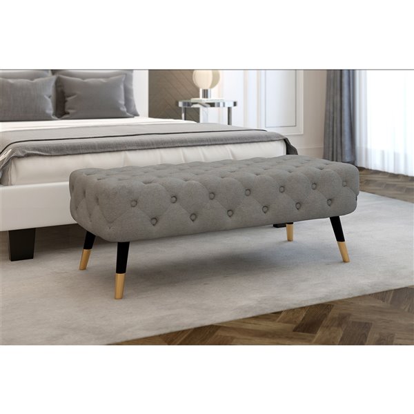 !nspire Modern Grey Bench