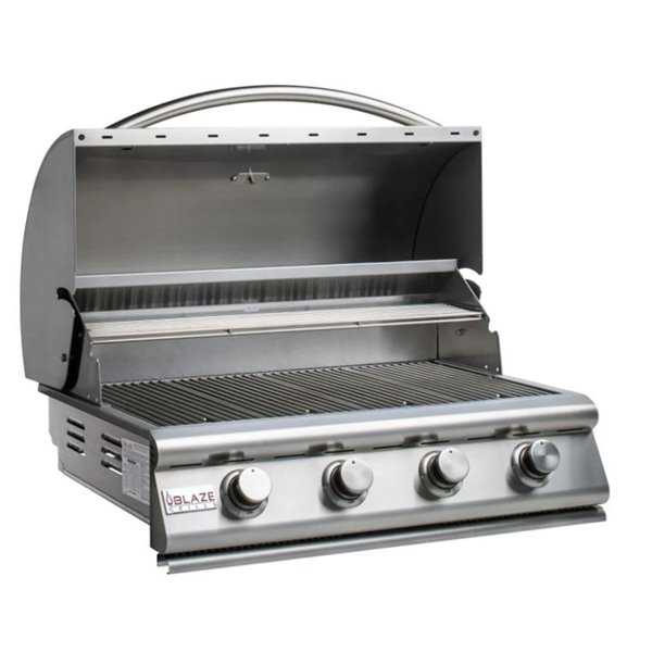 Blaze Prelude LBM Silver 4-Burner Natural Gas Grill