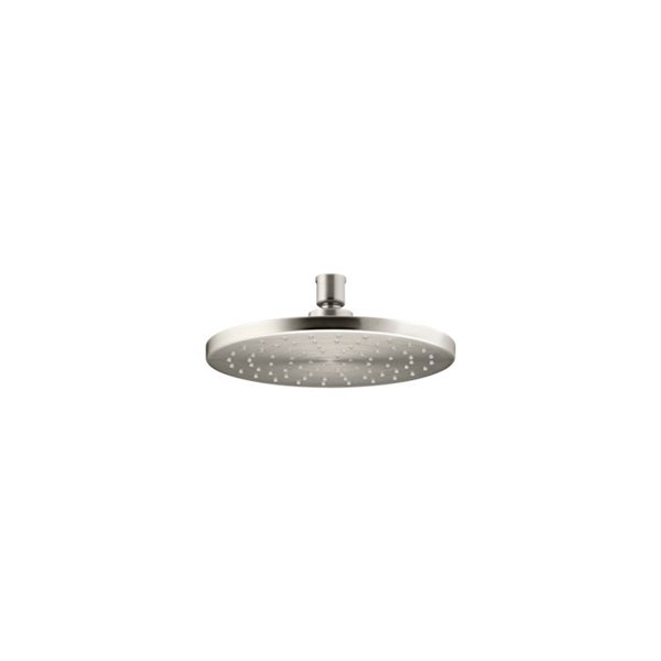 Kohler Vibrant Brushed Nickel 1 Spray 2 5 Gpm Shower Head 13688 Bn Rona