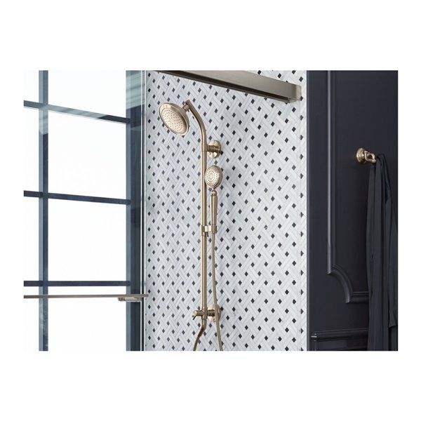 KOHLER Artifacts Vibrant Brushed Bronze 1Spray 2.0 GPM (7.6 LPM