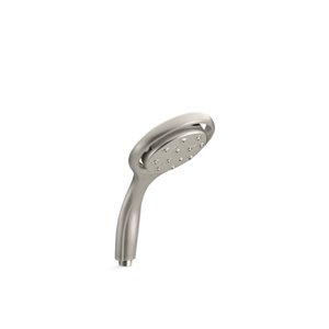 Pomme de douche à main en nickel brossé à 3 jet de 2.5 GPM (9.5 LPM) Flipside de Kohler
