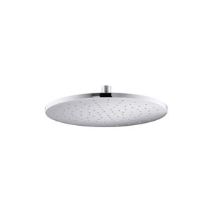 KOHLER Chrome 1-Spray 2.5 GPM (9.5 LPM) Rain Shower Head