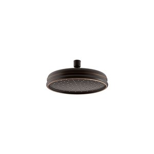 Pomme de douche en bronze huilé à 1 jet de 2.5 GPM (9.5 LPM) de Kohler