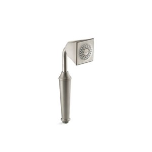 Pomme de douche à main en nickel brossé à 1 jet de 2.5 GPM Memoirs de Kohler