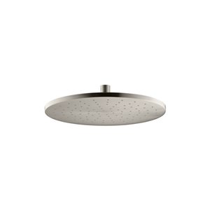 Pomme de douche ronde en nickel brossé à 1 jet de 2.5 GPM de Kohler