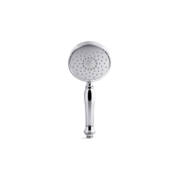 Pomme de douche à main en chrome poli à 3 jet de 2.5 GPM (9.5 LPM) Bancroft de Kohler