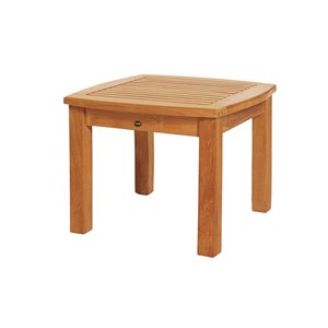 Table basse extérieure Colorado carrée 23.5-in W x 23.5-in L par ARB Teak & Specialties
