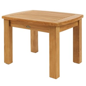 Table basse extérieure Colorado carrée 39-in W x 39-in L par ARB Teak & Specialties