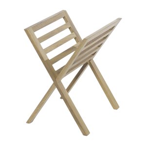 Porte-serviette sur pied en bois de teck naturel par ARB Teak & Specialties