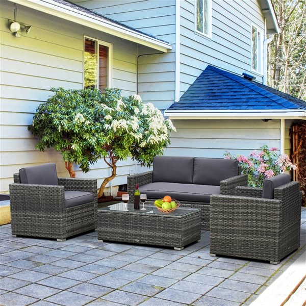 Outsunny patio replacement discount cushions