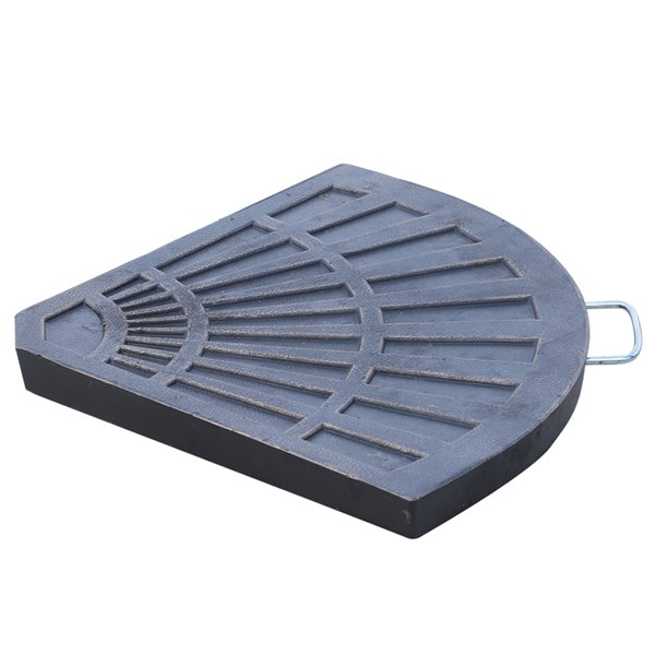 Outsunny 2pc Resin Umbrella Base, Bronze