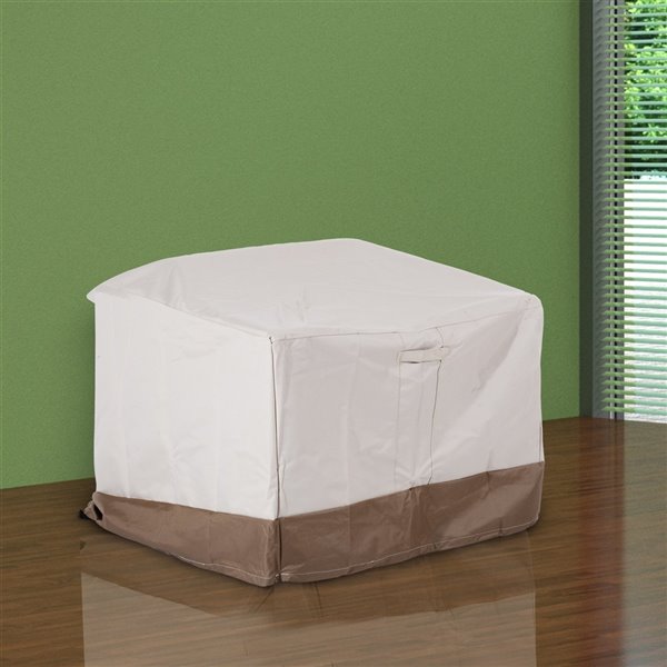 Outsunny Beige Furniture Cover Polyester Patio Furniture Cover