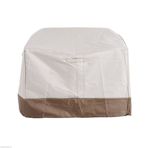 Outsunny Beige Furniture Cover Polyester Patio Furniture Cover