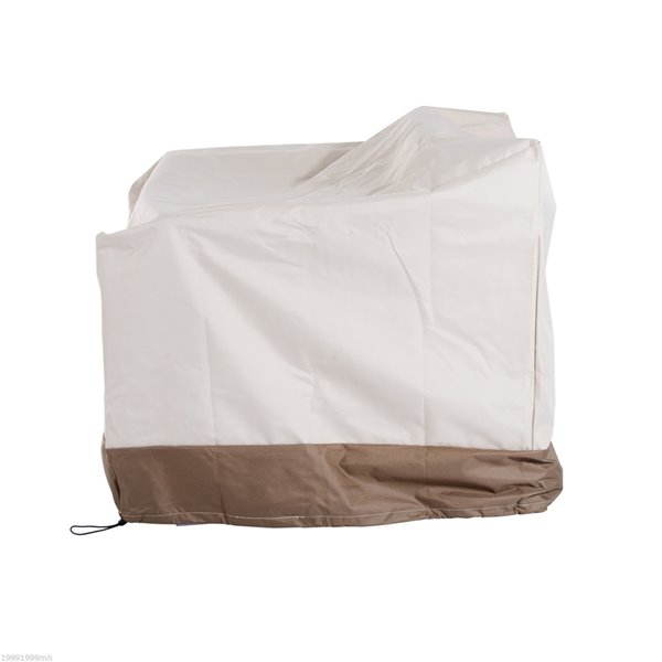 Outsunny Beige Furniture Cover Polyester Patio Furniture Cover