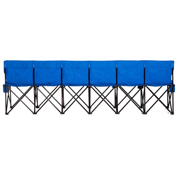 Outsunny Blue Folding Camping Chair