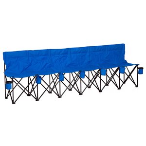 Outsunny Blue Folding Camping Chair
