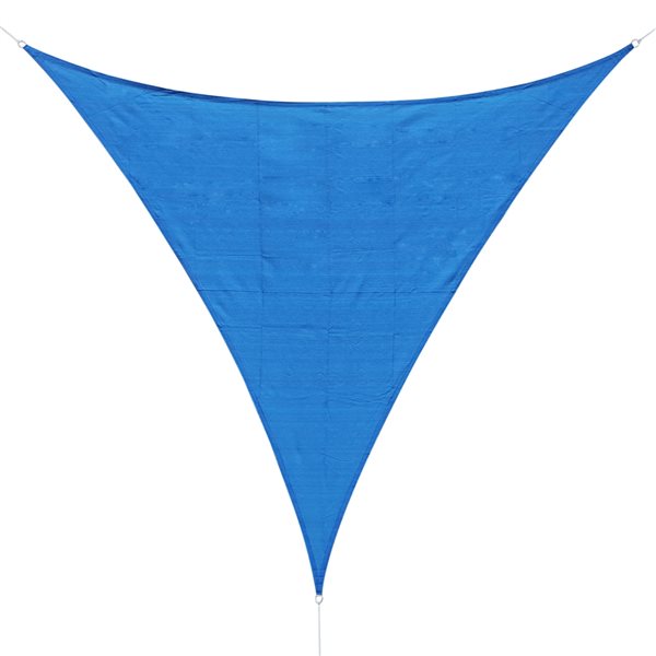 Outsunny Sunshade Cloth 1.367-ft x 1.367-ft Blue Shade Fabric 100110 ...