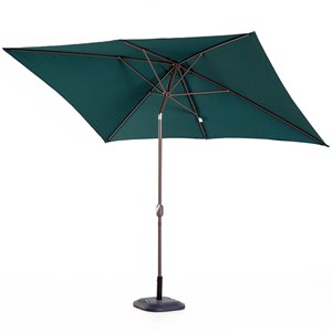 Outsunny The Sun Umbrella 9.68-ft Garden Patio Umbrella No-tilt (Green)