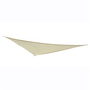 Outsunny Sunshade Cloth 1.092-ft x 1.092-ft White Shade Fabric