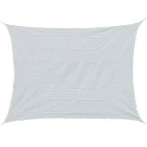 Outsunny Sunshade Cloth 0.833-ft x 1.083-ft White Shade Fabric