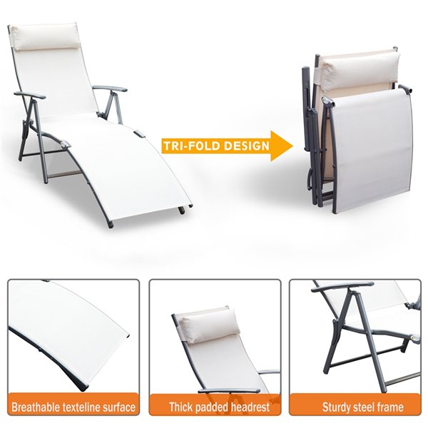 Outsunny Deck Chair Black Metal Stationary Chaise Lounge With White Solid Seat 84b 184cw Rona - Adams Manufacturing White Stackable Plastic Stationary Chaise Lounge Chair Outsunny Deck Chair Black Metal Stationary Chaise Lounge With White Solid Seat 84b 184cw Rona - Adams Manufacturing White Stackable Plastic Stationary Chaise Lounge Chair