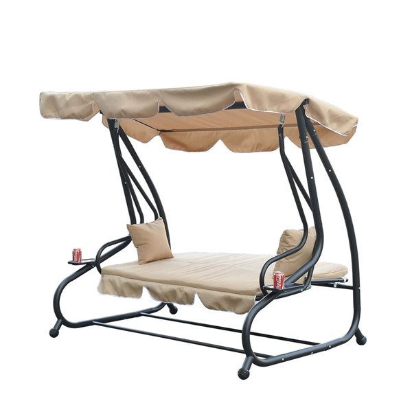 3 seater garden swing