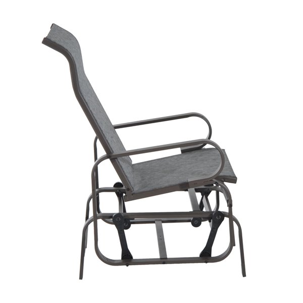 outdoor sling rocking chair
