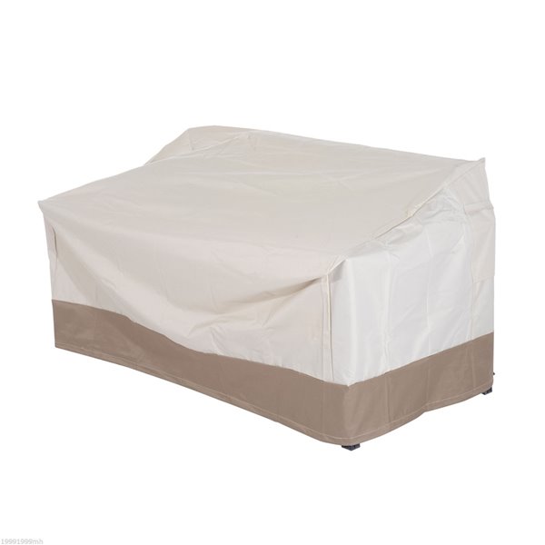 Outsunny Furniture Cover Polyester Patio Furniture Cover in Beige 84B ...