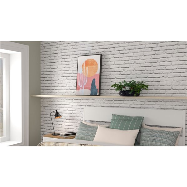 Gild Design House Brown Plastic Framed 30-in x 20-in Botanical Painting