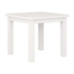 Table d'appoint d'extérieur carré Miramar par Corliving, 20 po l x 20 po L