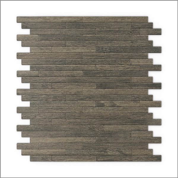 Sample Speedtiles Sam-Woodly 3x Faster Brown 4-in x 4-in Aluminum Linear