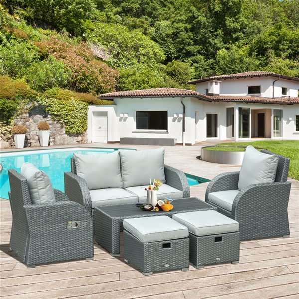 Metal patio conversation discount sets