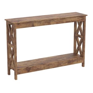 Console style campagnard en MDF brun par Safdie & Co.