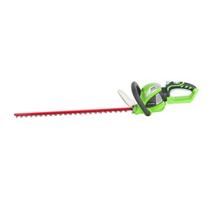 Greenworks 40-Volt 24-in Dual Cordless Electric Hedge Trimmer (Tool Only)