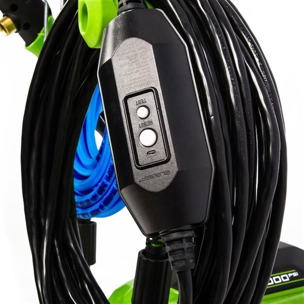 Nettoyeur haute pression électrique à eau froide Greenworks, 2 000 lb/po², 1,2 gal/min