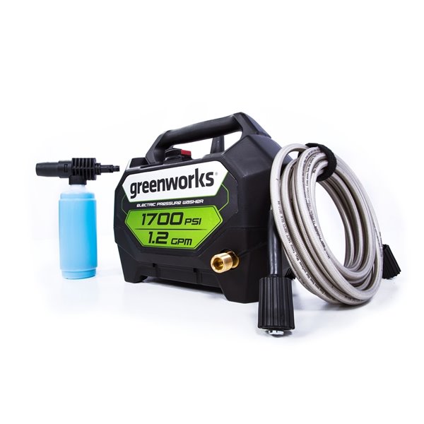 Greenworks 1700-psi 1.2-GPM Cold Water Electric Pressure Washer