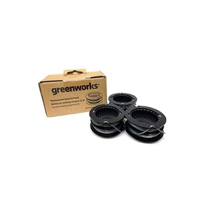 Greenworks 3-pack 0,080'' High Quality Nylon String Trimmer Replacement Spool