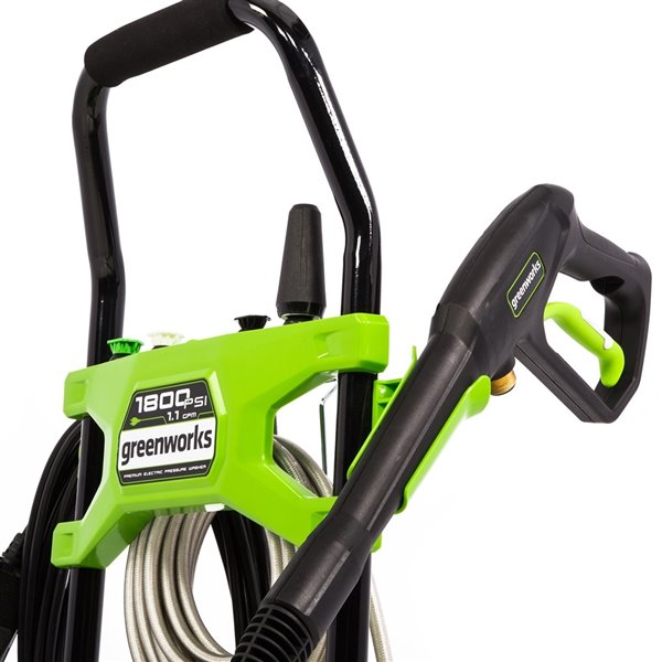 Greenworks 1800-psi 1.1-GPM Cold Water Electric Pressure Washer