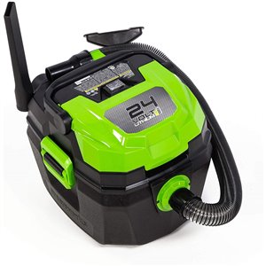 Greenworks 24-volt 3-gallon Cordless Shop Vacuum Wet/dry Shop Vacuum (Bare Tool Only)
