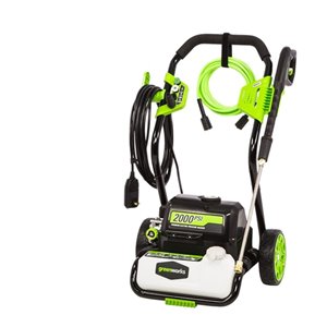 Greenworks 2000-psi 1.2-GPM Cold Water Electric Pressure Washer